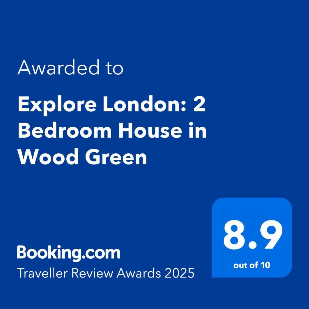 Explore London: 2 Bedroom House In Wood Green Exterior foto